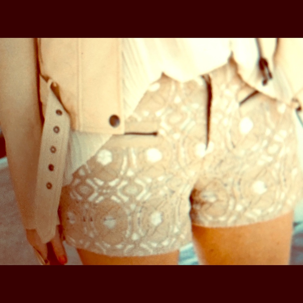 RACHEL Rachel Roy Lace Shorts